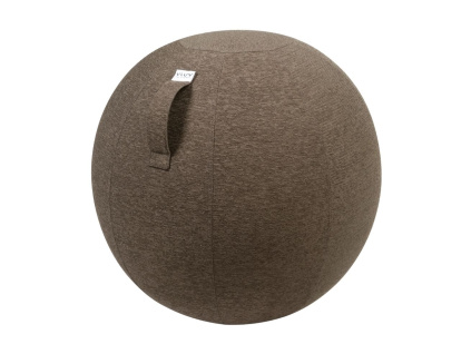 Hnědý sedací / gymnastický míč VLUV STOV Ø 75 cm