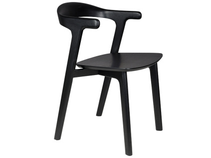 Černá jídelní židle NORTHWOOD