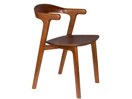 Hnědá jídelní židle NORTHWOOD