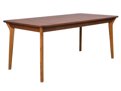 Hnědý jídelní rozkládací stůl ELLEN 180 x 90 cm