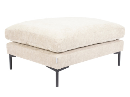 Béžový podnožka SUMMER 102 x 80 cm