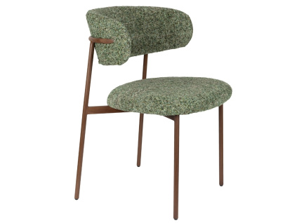 Zelená jídelní židle CLAES