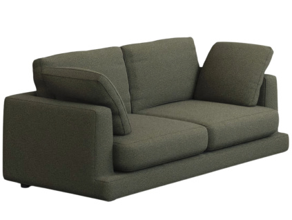 Zelená pohovka kave home Gala 210 cm