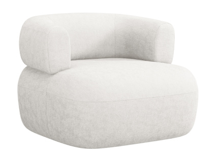 Světle béžové čalouněné křeslo Windsor & Co Aldrin