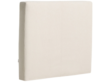Béžové čalouněné čelo k posteli Kave Home Blok 90 cm