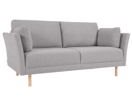 Světle šedá dvoumístná pohovka Kave Home Gilma 170 cm