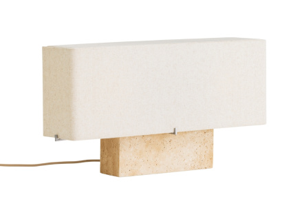 Travertinová stolní lampa AUDO NONA