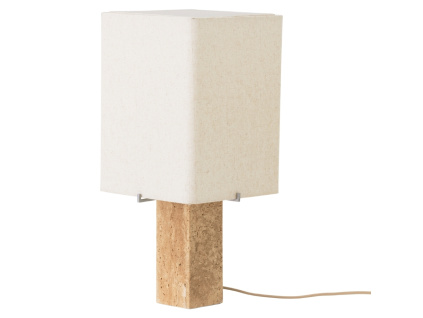 Travertinová stolní lampa AUDO NONA 49 cm