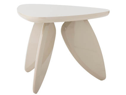 Béžový odkládací stolek Magia 60 x 57,5 cm