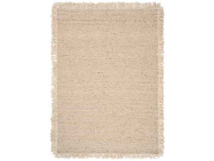 Béžový vlněný koberec LIV 160 x 230 cm