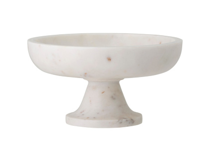 Bílá mramorová miska Bloomingville Eris 20,5 cm