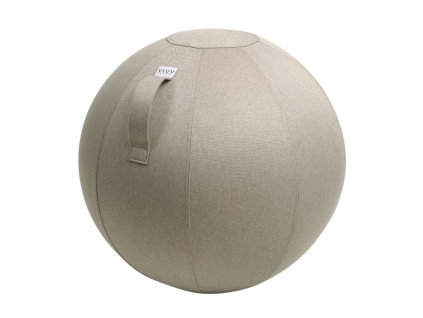 Béžový sedací / gymnastický míč  VLUV LEIV Ø 75 cm