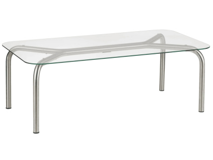 Skleněný konferenční stolek Uku 110 x 60 cm