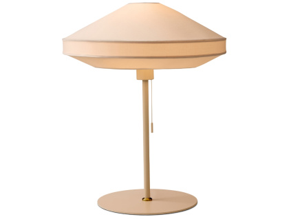 Krémově bílá stolní lampa Halo Design Paris Soft