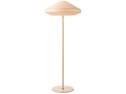 Krémově bílá stojací lampa Halo Design Paris Soft 140 cm