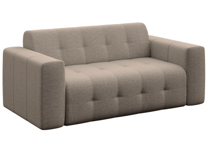Světle hnědá čalouněná dvoumístná pohovka Tuil 199 cm