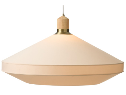 Krémově bílé závěsné světlo Halo Design Paris Soft 72 cm