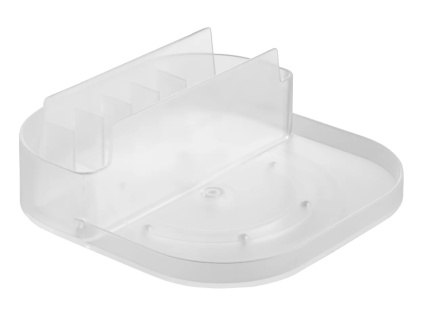 Plastový otočný úložný organizér Yamazaki Tower 20 x 20 cm s přihrádkami