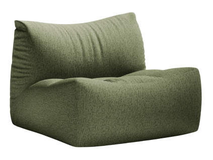 Zelené čalouněné křeslo Micadoni Tove