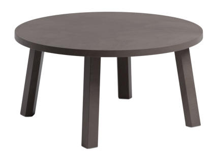 Hnědý nízký zahradní stolek Maximo Tavolino 60 cm