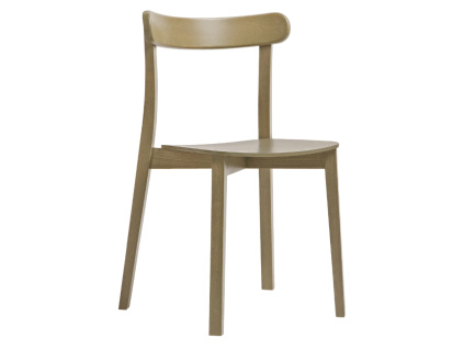 Zelená dřevěná jídelní židle Icho A-4420