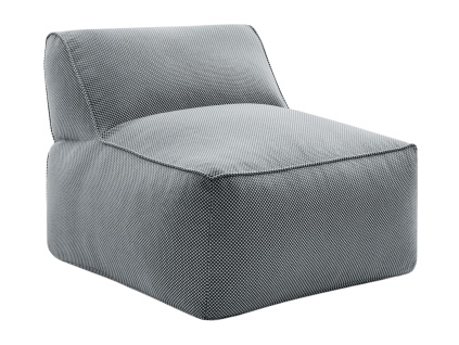 Černé zahradní křeslo Riviera