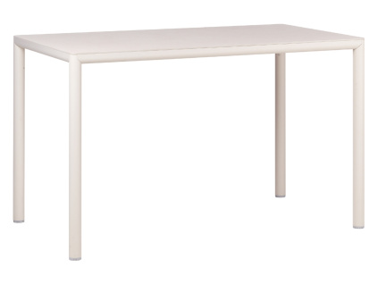 Béžový zahradní stůl Piave 120 x 70 cm