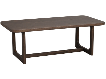 Hnědý dubový konferenční stolek ROWICO DRISCOLL 103 x 50 cm
