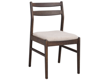 Hnědá dubová jídelní židle ROWICO KERWIN