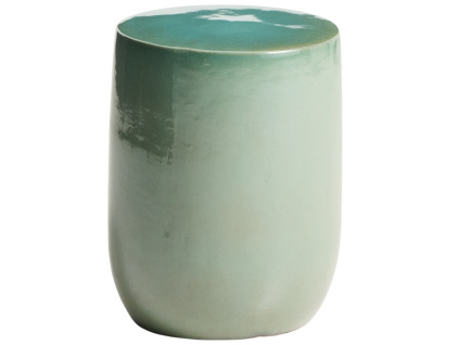 Zelený zahradní stolek Kave home Mesquida 35 cm