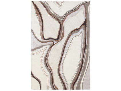 Béžový koberec Lava 200 x 300 cm