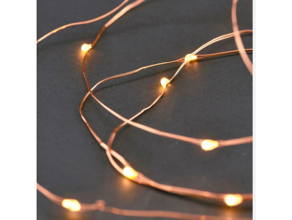 Měděný světelný řetěz String