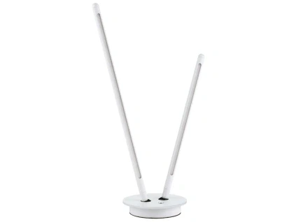 Bílá kovová stolní LED lampa Nova Luce Intec