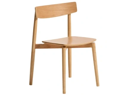 Dřevěná jídelní židle Kave Home Evera