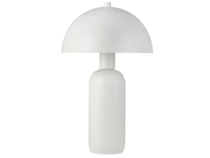 Bílá kovová stolní lampa Nova Luce Vannie