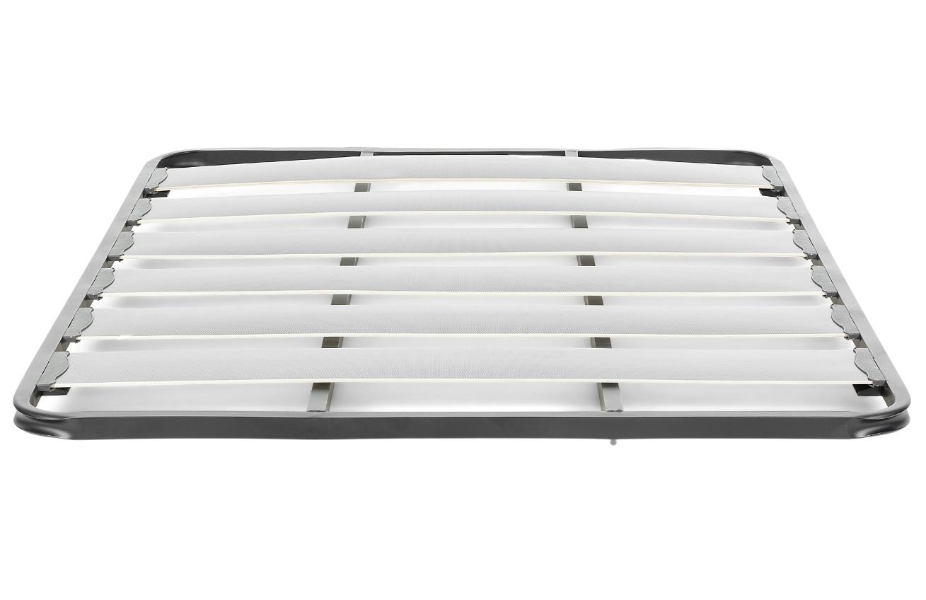 Černý postelový rošt Kave Home Talo 140 x 190 cm