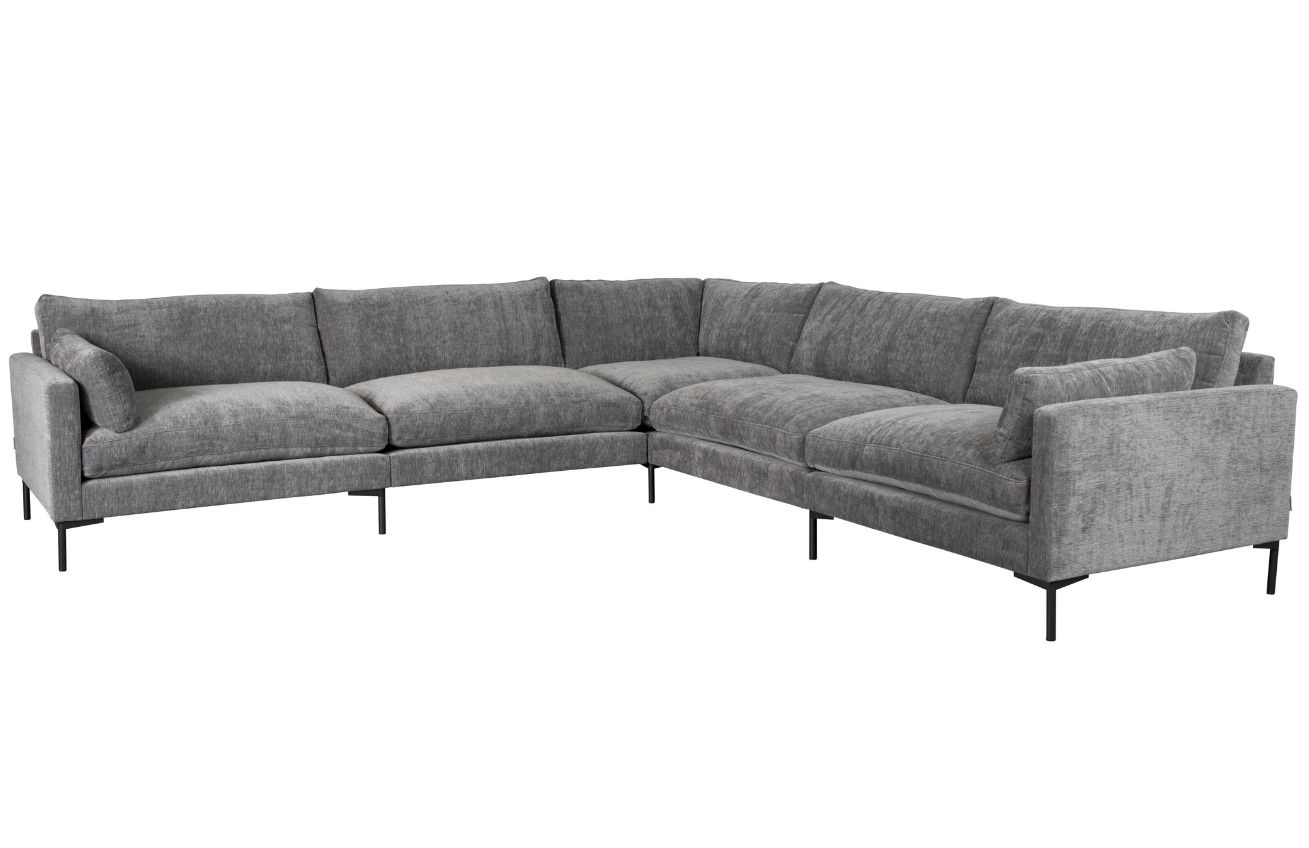 &Scaron;ed&aacute; l&aacute;tkov&aacute; rohov&aacute; pohovka ZUIVER SUMMER 318 cm