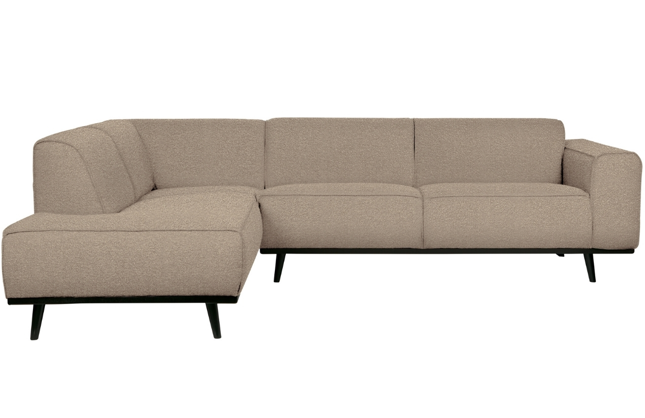 WOOOD B&eacute;žov&aacute; l&aacute;tkov&aacute; rohov&aacute; pohovka Twilight 274 cm, lev&aacute;