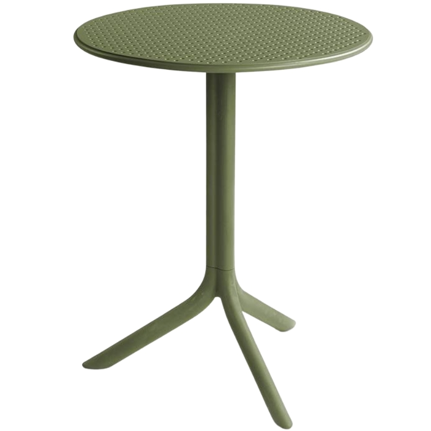 Nardi Zelený plastový zahradní stolek Step 60,5 cm