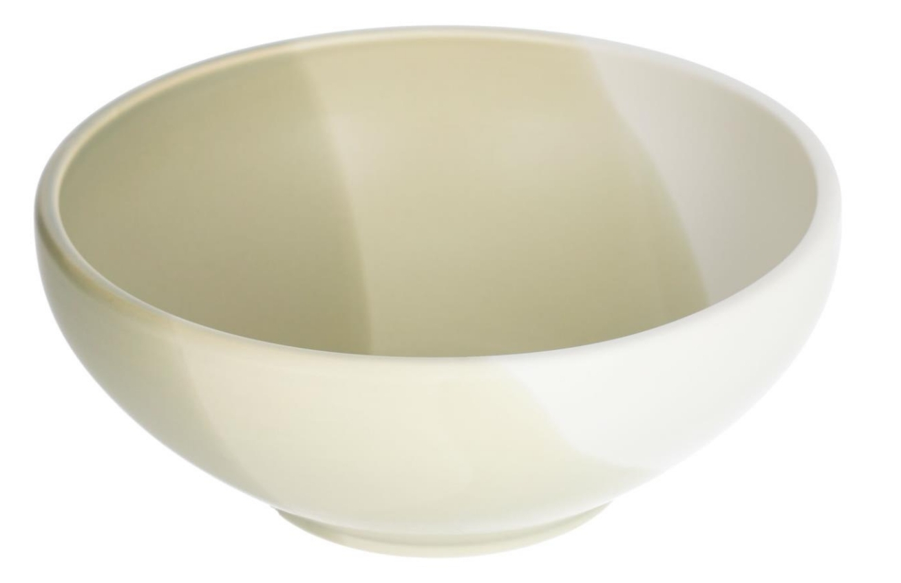 Zelená porcelánová mísa Kave Home Sayuri 24,3 cm
