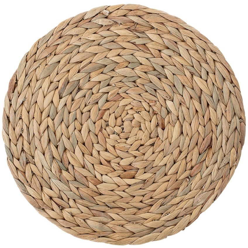 Kulat&eacute; prost&iacute;r&aacute;n&iacute; z vodn&iacute;ho hyacintu Bloomingville Ydun 35 cm