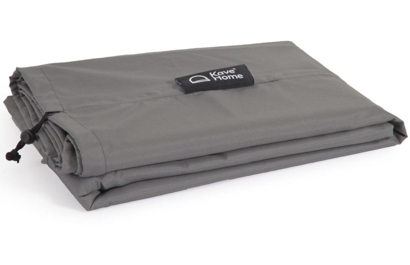 Šedý ochranný obal na zahradní stůl Kave Home Iria 210 x 110 cm
