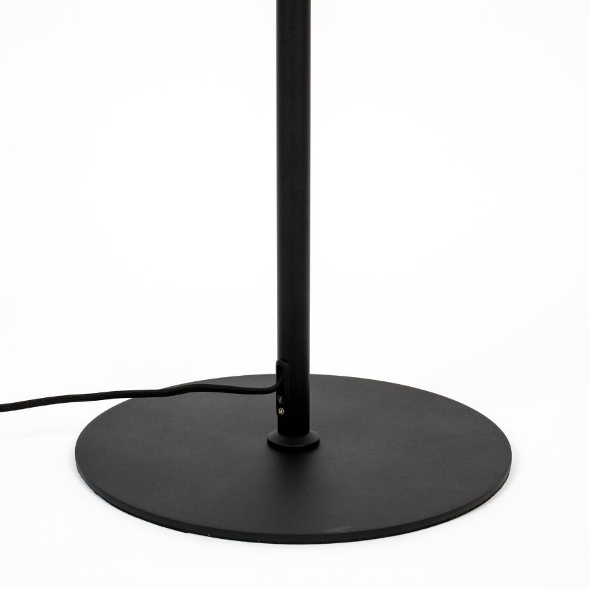 Černo zlatá kovová stojací lampa ZUIVER SIRIUS 141 cm