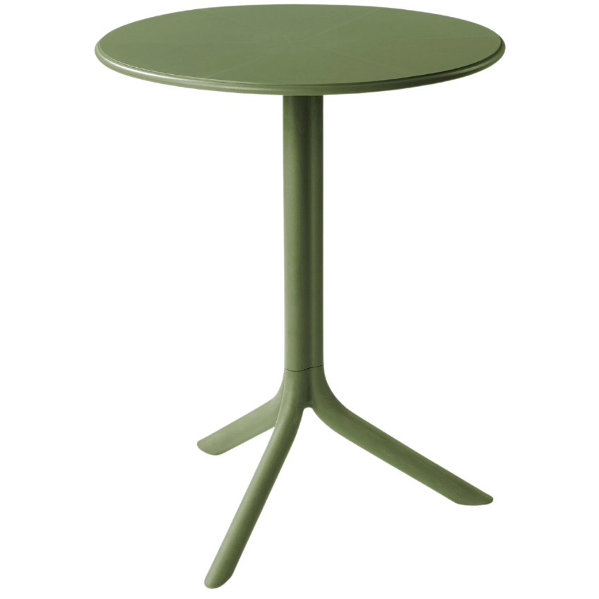 Nardi Zelený plastový zahradní stůl Spritz 60,5 cm