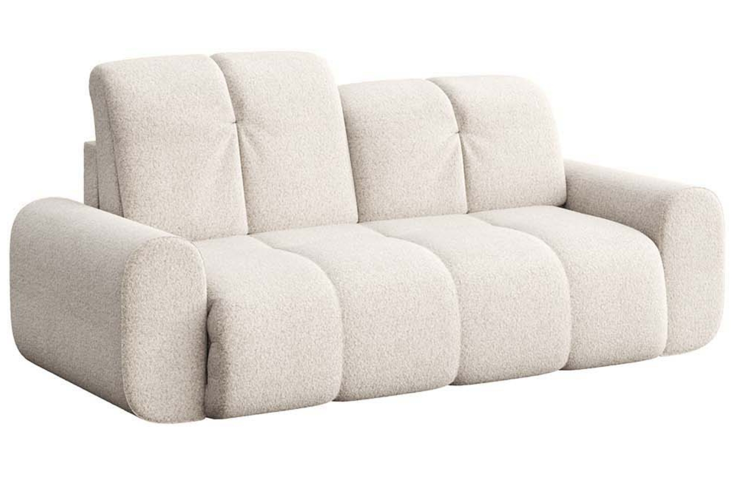 Béžová látková dvoumístná pohovka Devichy Tous 210 cm