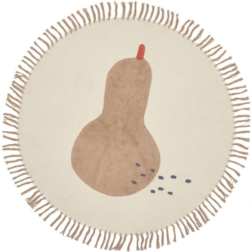 B&eacute;žov&yacute; bavlněn&yacute; dětsk&yacute; koberec Kave Home Tamya 120 cm