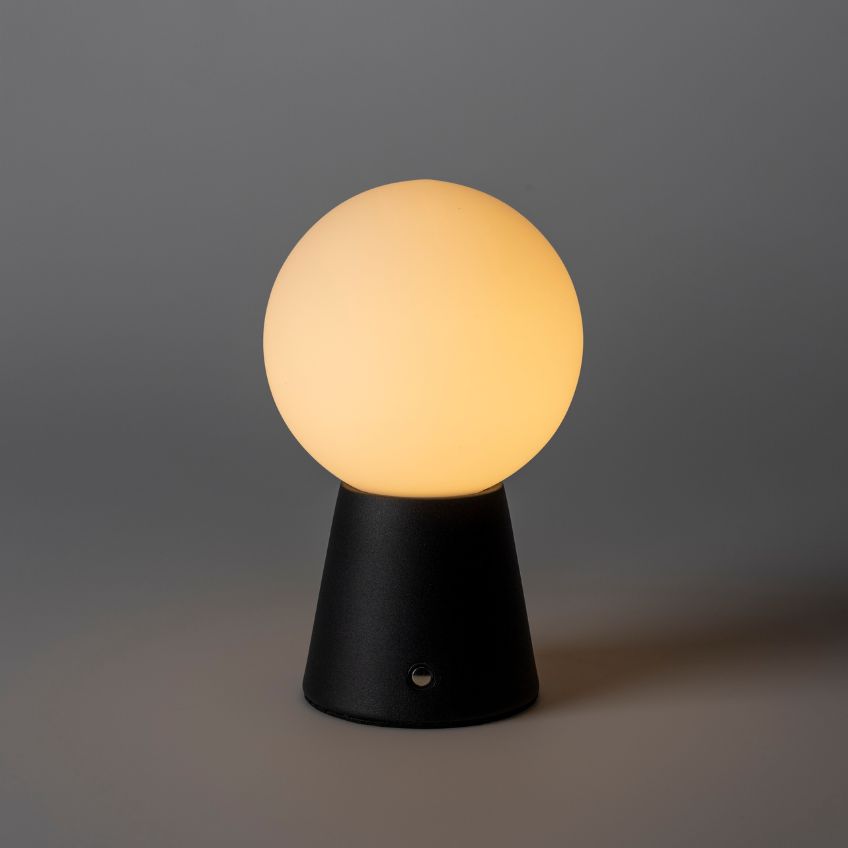 Černá kovová stolní LED lampa ZUIVER STELLAR