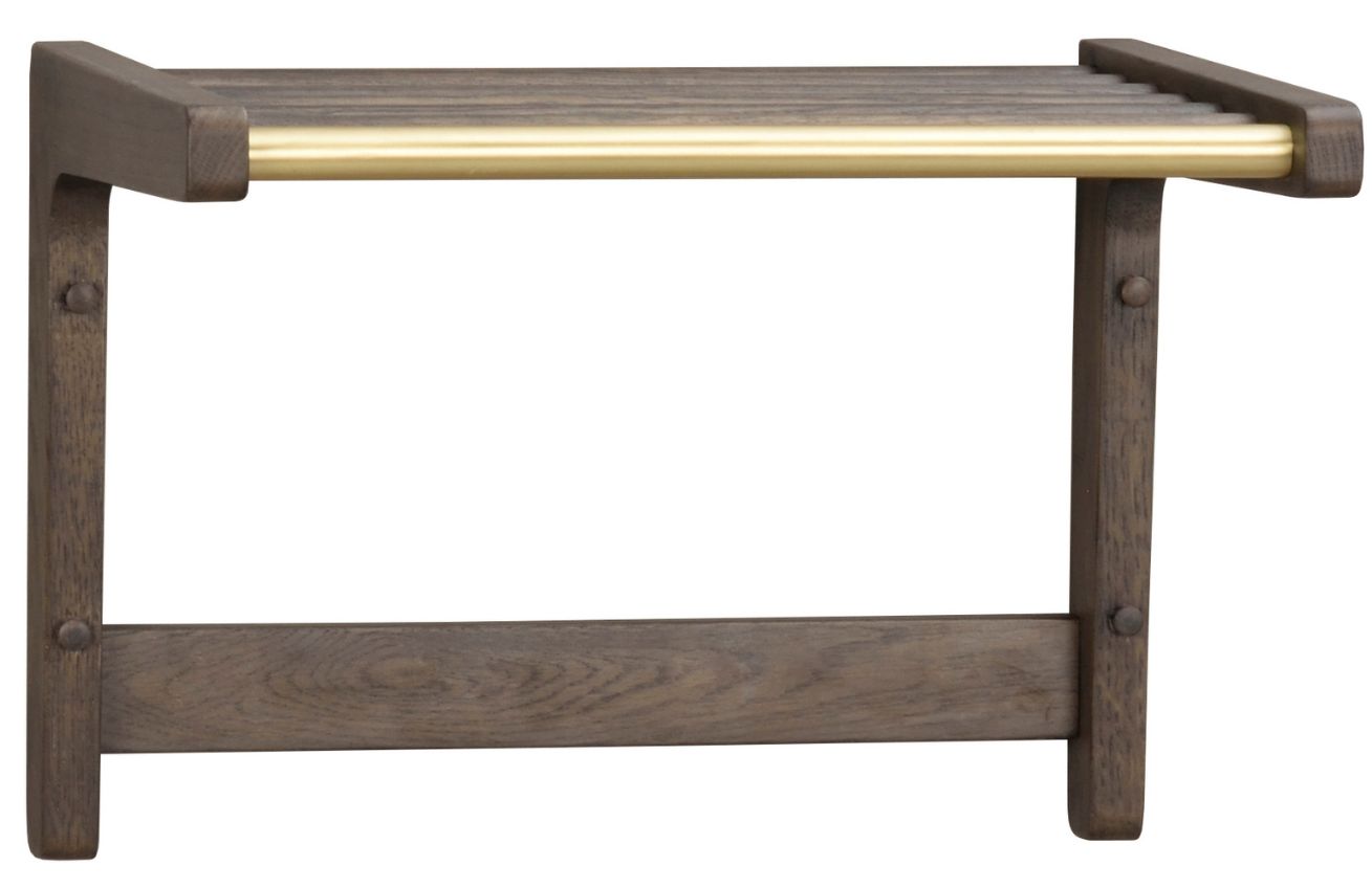 Hněd&yacute; dubov&yacute; n&aacute;stěnn&yacute; vě&scaron;&aacute;k ROWICO INVERNESS 45 x 32 cm