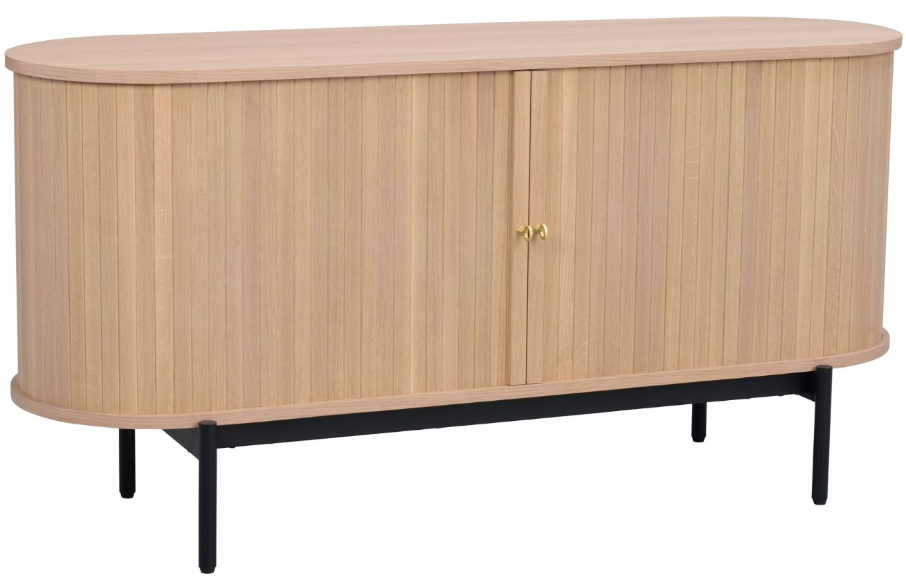 Světl&aacute; dubov&aacute; komoda ROWICO HADDINGTON 142 x 45 cm