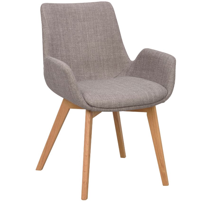 &Scaron;ed&aacute; l&aacute;tkov&aacute; j&iacute;deln&iacute; židle ROWICO DRIMSDALE